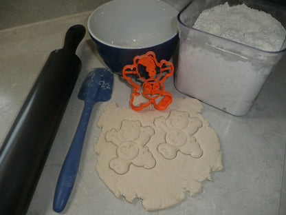 Friend Bear Orange Two Yellow Flowers Care Bears Cookie Cutter USA PR3986