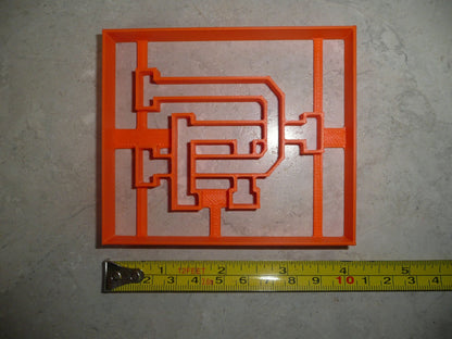 University of Florida Gators UF Letters Cookie Cutter USA PR4091