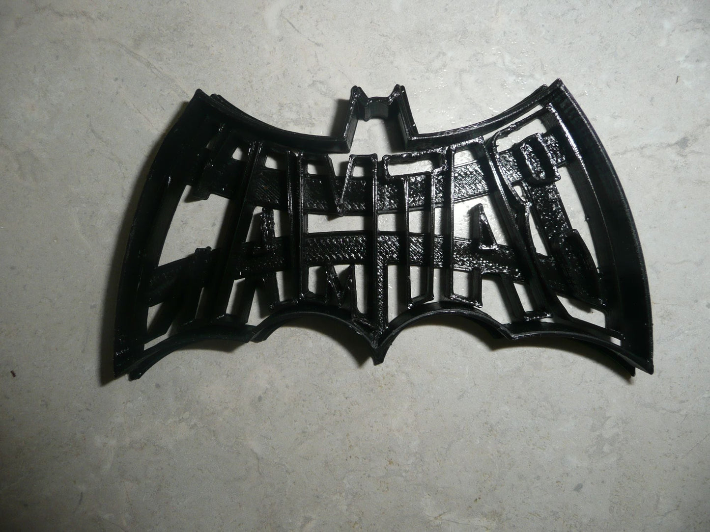 Batman with Word Wings Superhero DC Comics Cookie Cutter USA PR4096