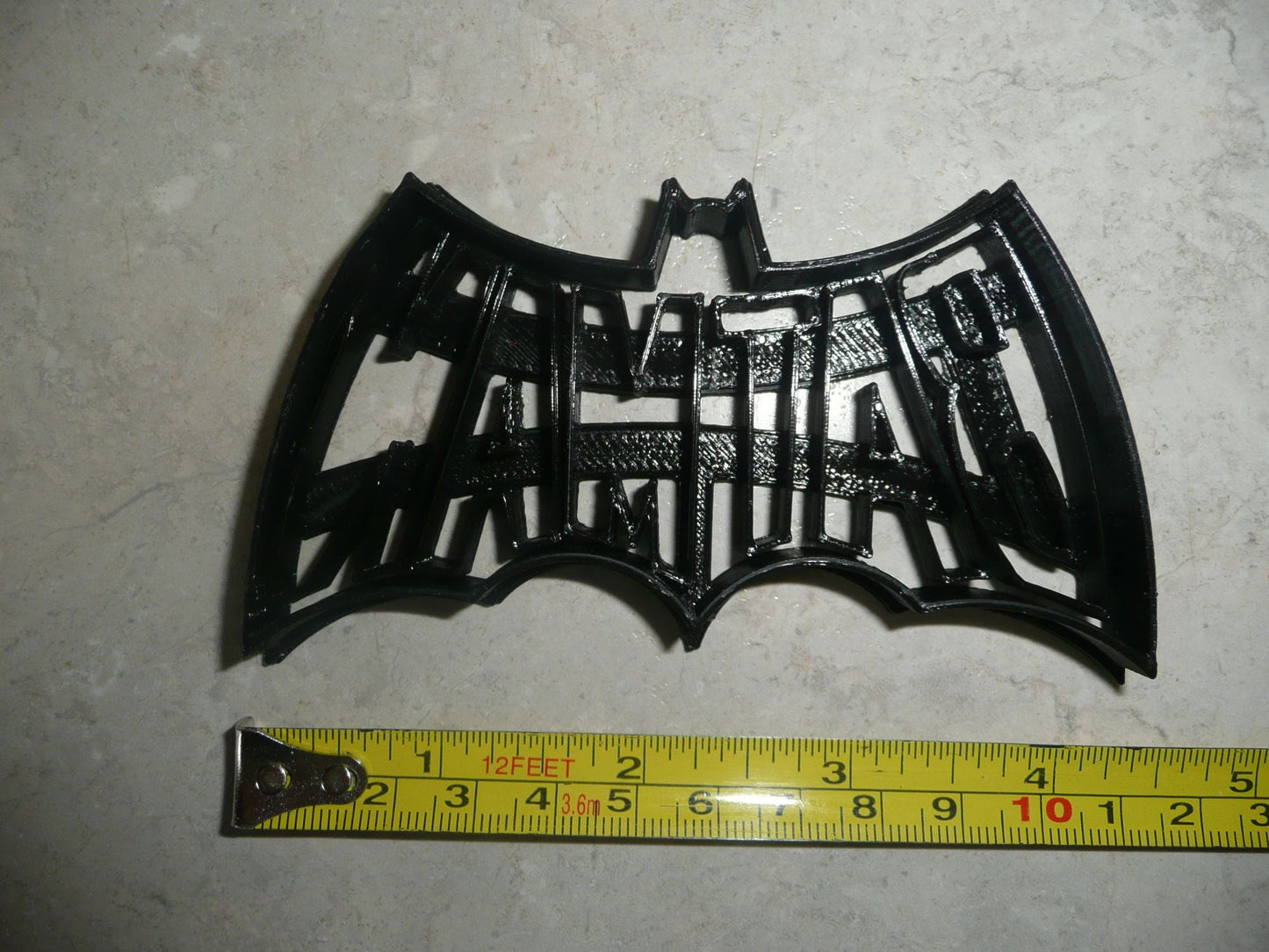 Batman with Word Wings Superhero DC Comics Cookie Cutter USA PR4096