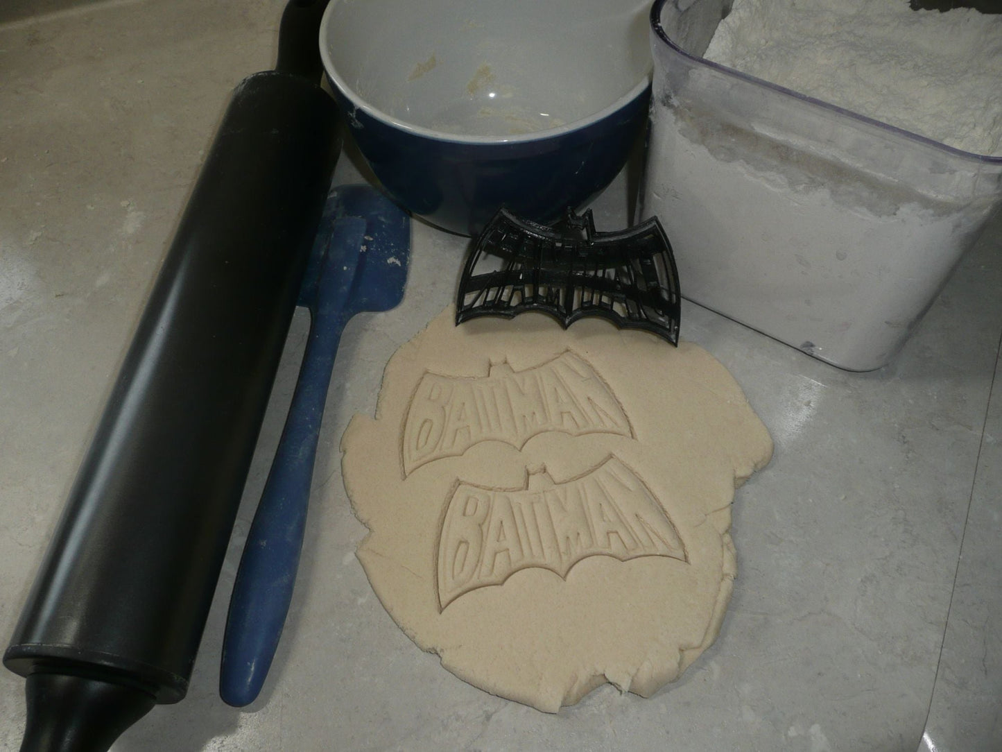 Batman with Word Wings Superhero DC Comics Cookie Cutter USA PR4096