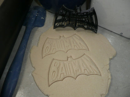 Batman with Word Wings Superhero DC Comics Cookie Cutter USA PR4096