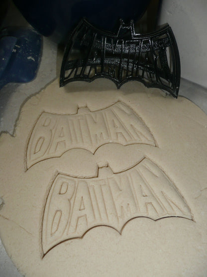 Batman with Word Wings Superhero DC Comics Cookie Cutter USA PR4096