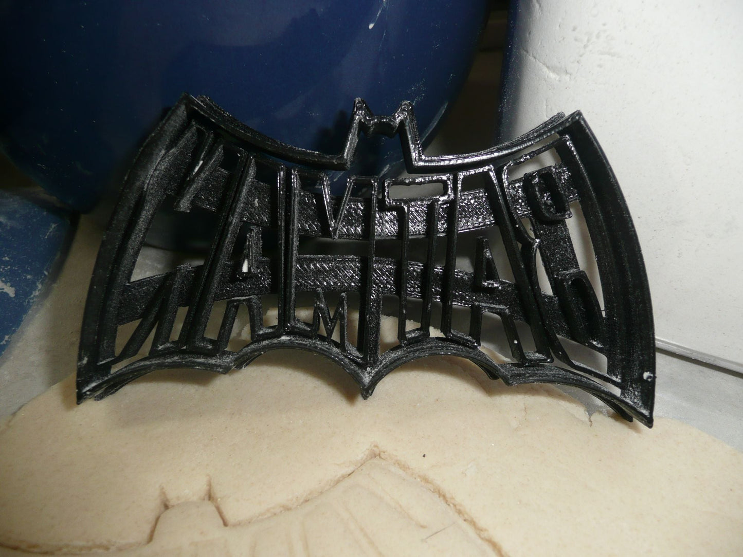 Batman with Word Wings Superhero DC Comics Cookie Cutter USA PR4096