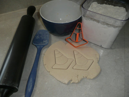 Traffic Cone Safety Marker Road Construction Cookie Cutter USA PR4108