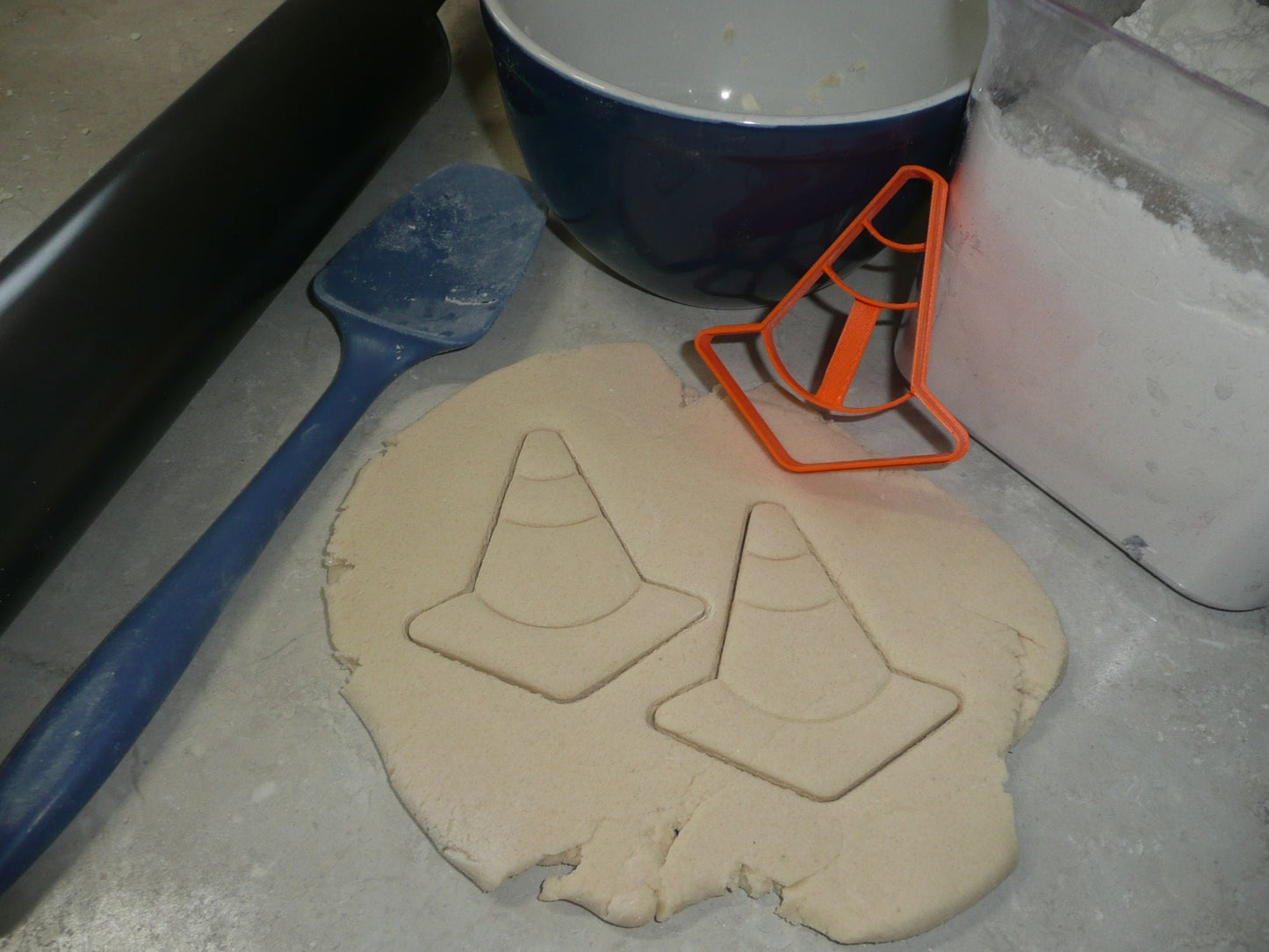 Traffic Cone Safety Marker Road Construction Cookie Cutter USA PR4108