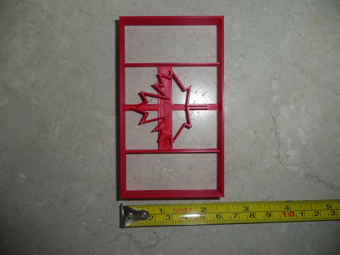 Canada Flag Maple Leaf Canadian Country Cookie Cutter USA PR4109