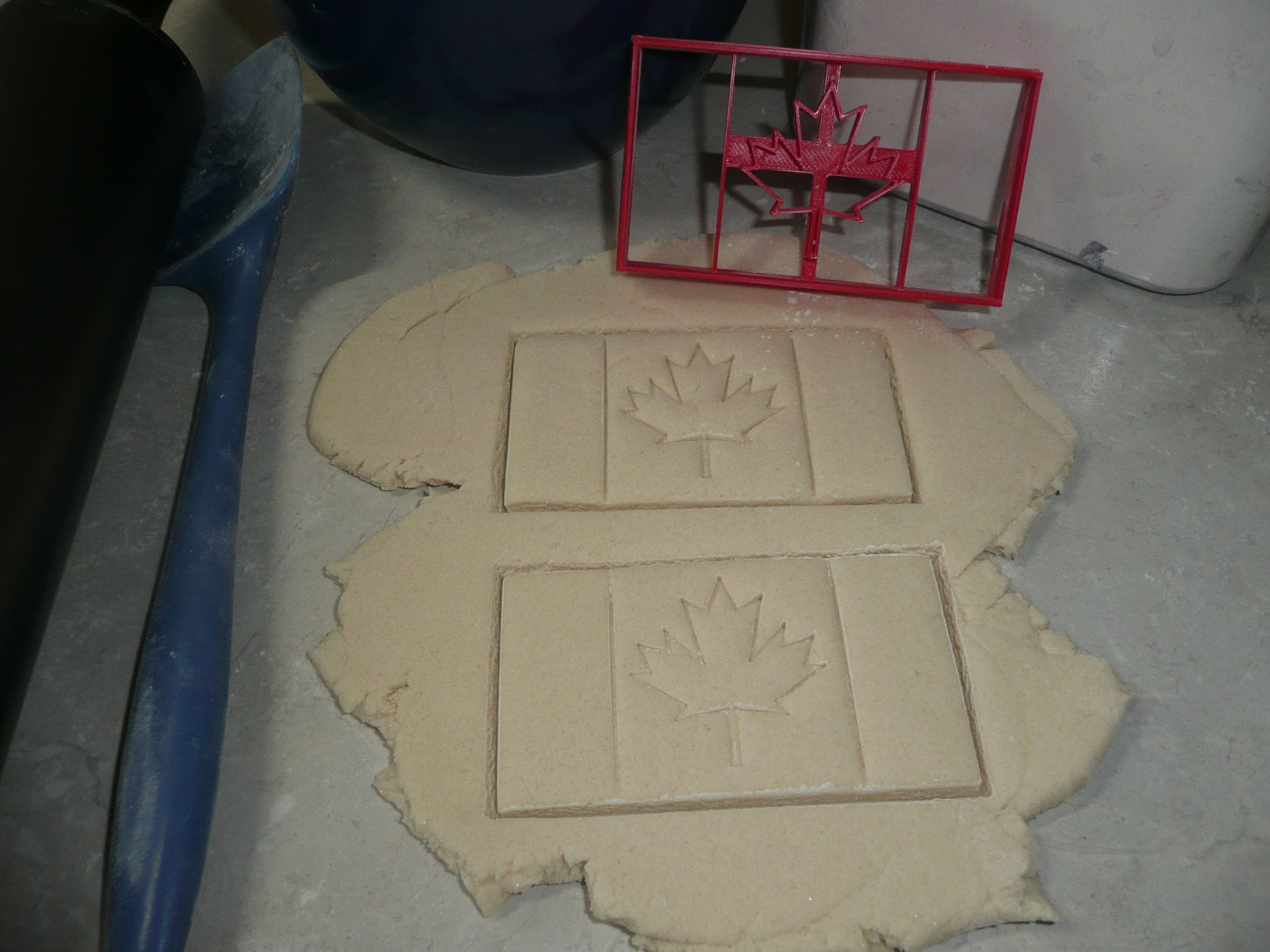 Canada Flag Maple Leaf Canadian Country Cookie Cutter USA PR4109