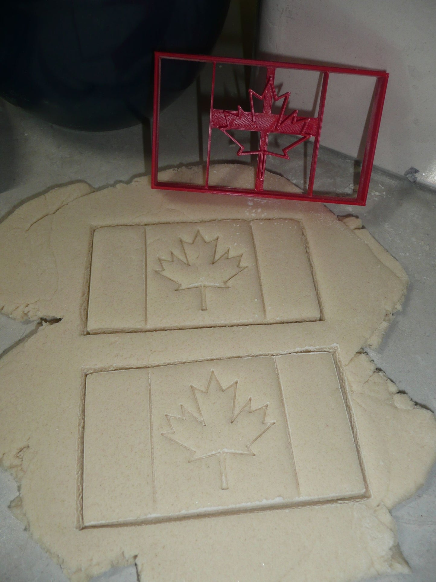 Canada Flag Maple Leaf Canadian Country Cookie Cutter USA PR4109