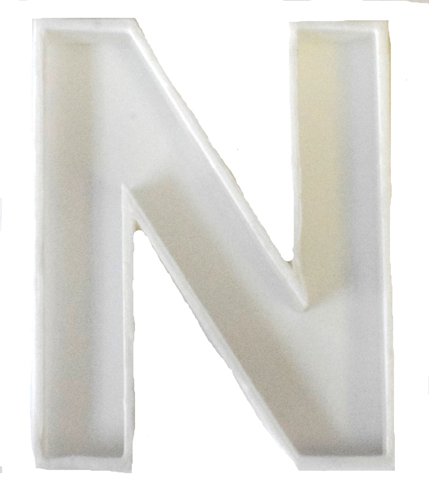 6x Letter N Alphabet Fondant Cutter Cupcake Topper Size 1.75" USA FD107N