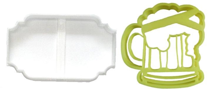 Cheers To You Appreciation Thanks Fathers Day Set Of 2 Cookie Cutters USA PR1200