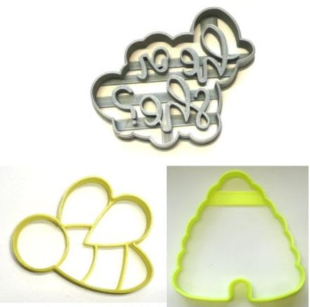 What Will It Bee Gender Reveal Baby Shower Set Of 3 Cookie Cutters USA PR1302