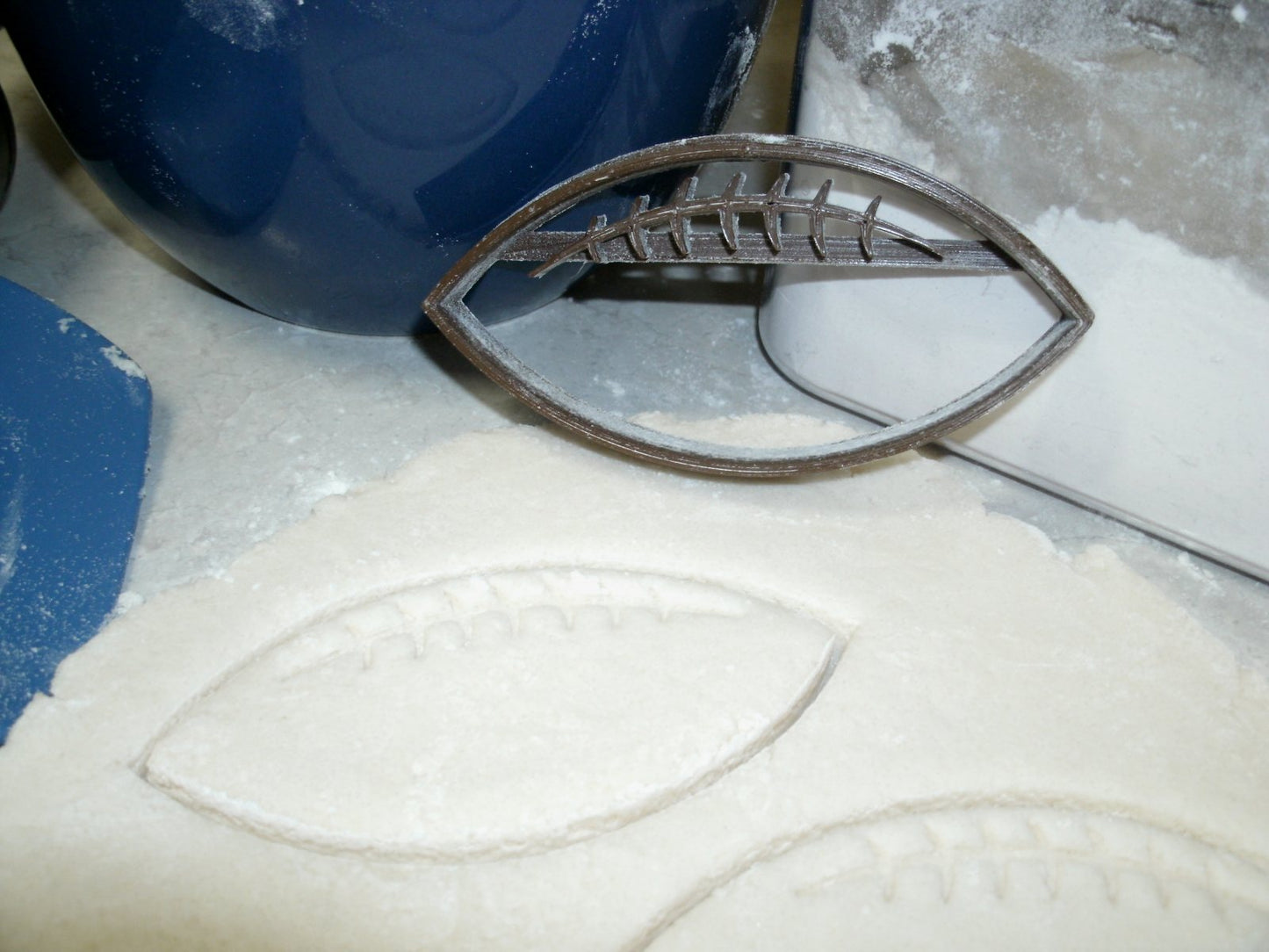 Football And Helmet Team Sport Athletics Set Of 2 Cookie Cutters USA PR1540