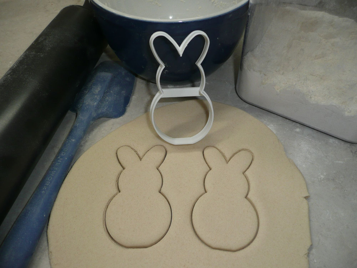 Chick And Bunny Marshmallow Peeps Easter Set Of 2 Cookie Cutters USA PR1549