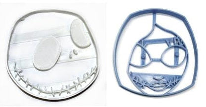 Jack and Sally Nightmare Before Christmas Set Of 2 Cookie Cutters USA PR1576