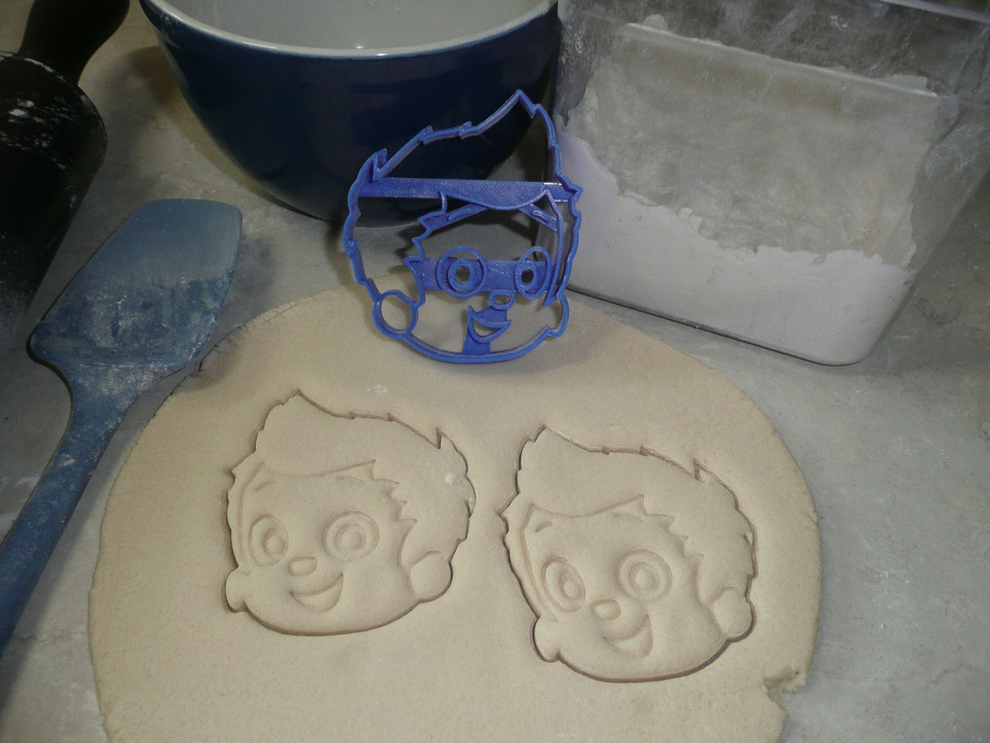 Bubble Guppies Merperson Cartoon Set Of 7 Cookie Cutters USA PR1581