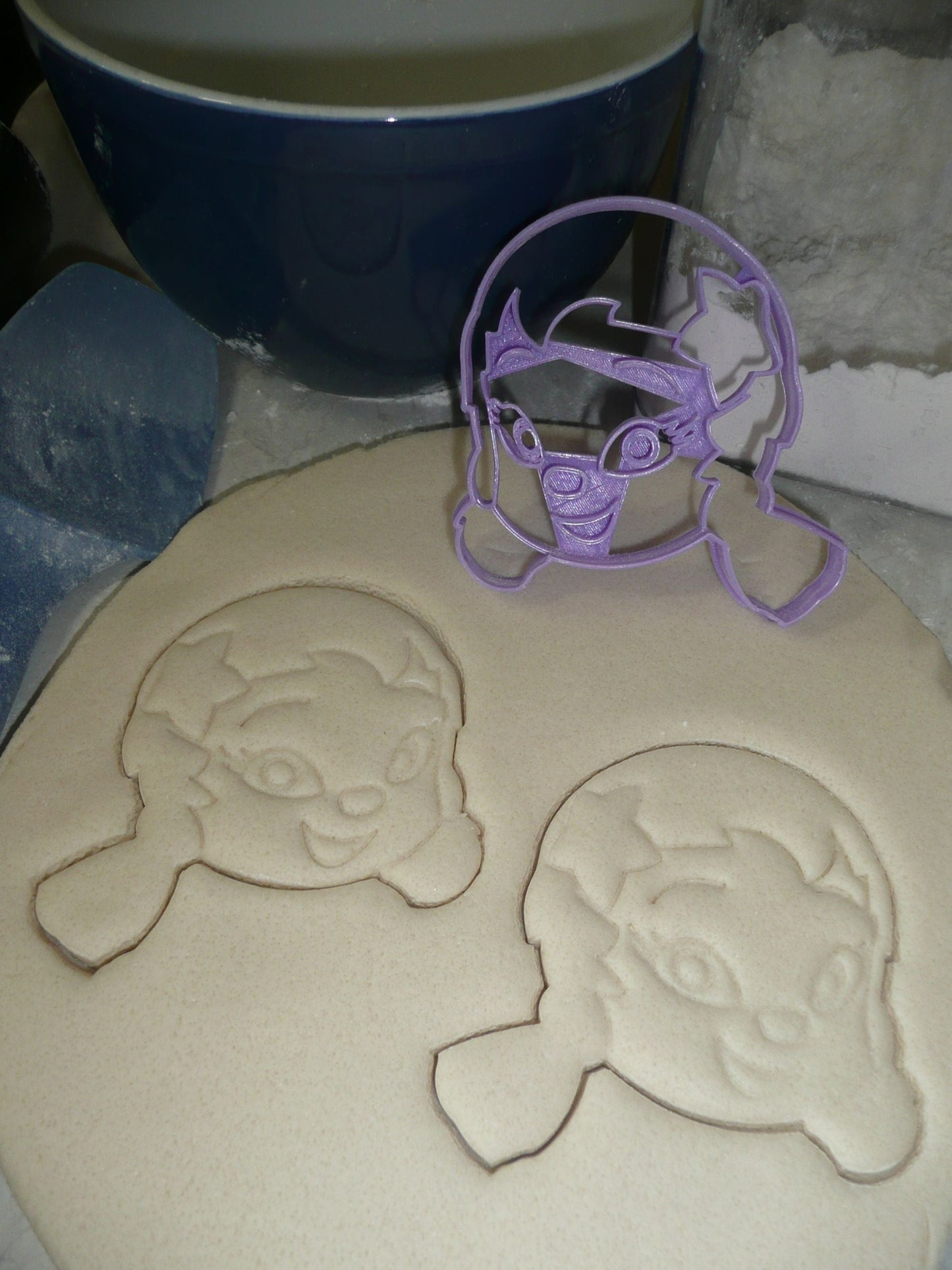 Bubble Guppies Merperson Cartoon Set Of 7 Cookie Cutters USA PR1581