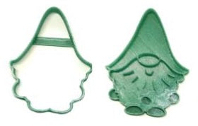 Gnome 2 Garden Mythical Creature Set Of 2 Cookie Cutter And Stamp PR1620