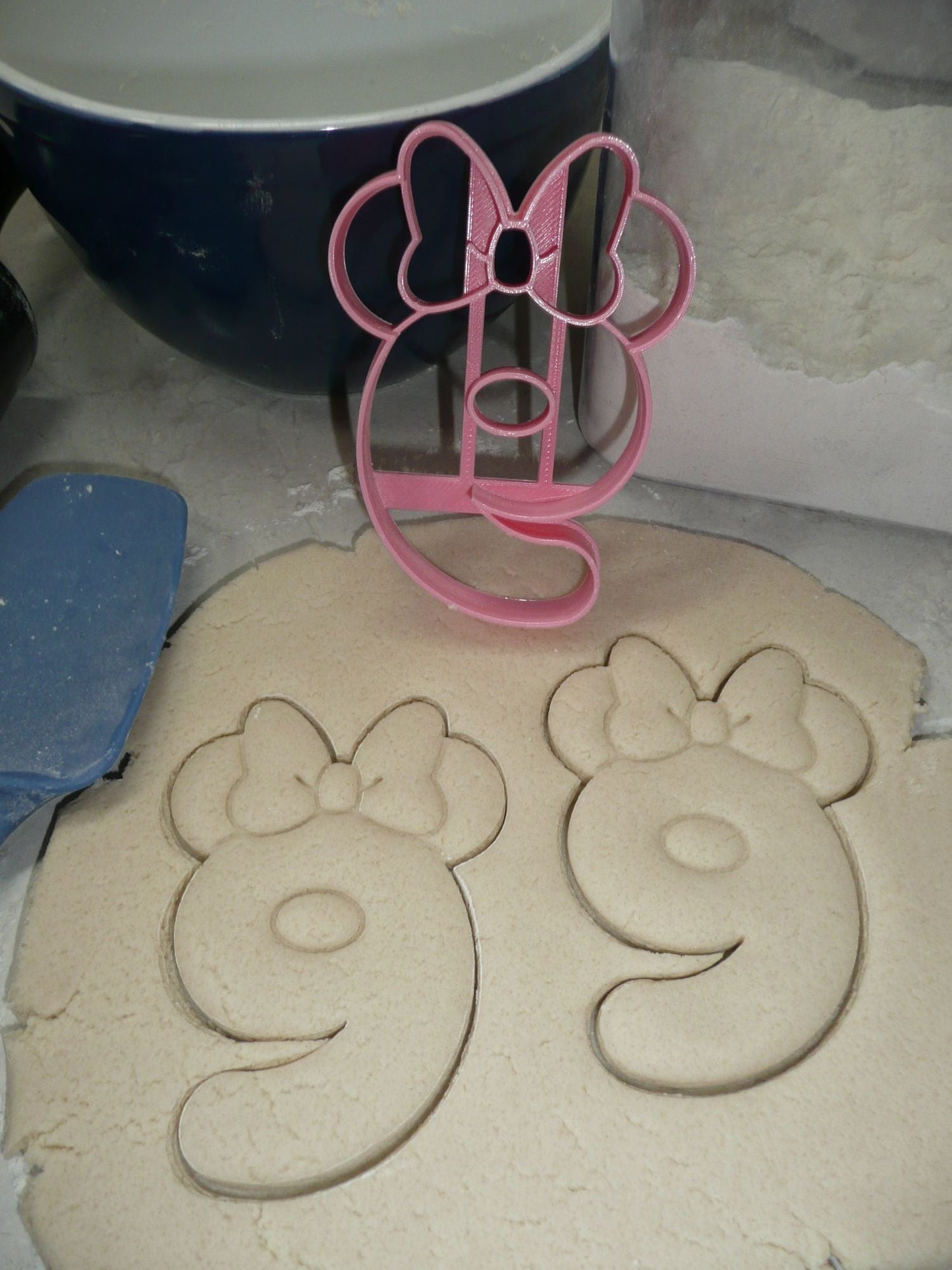 Minnie Mouse Detailed Numbers 0 To 9 Set Of 10 Cookie Cutters Made In USA PR1639