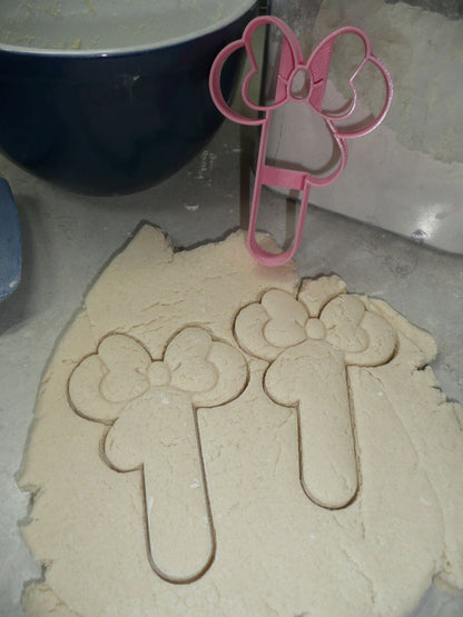 Minnie Mickey Mouse Detailed Numbers 0 To 9 Set Of 20 Cookie Cutters USA PR1641