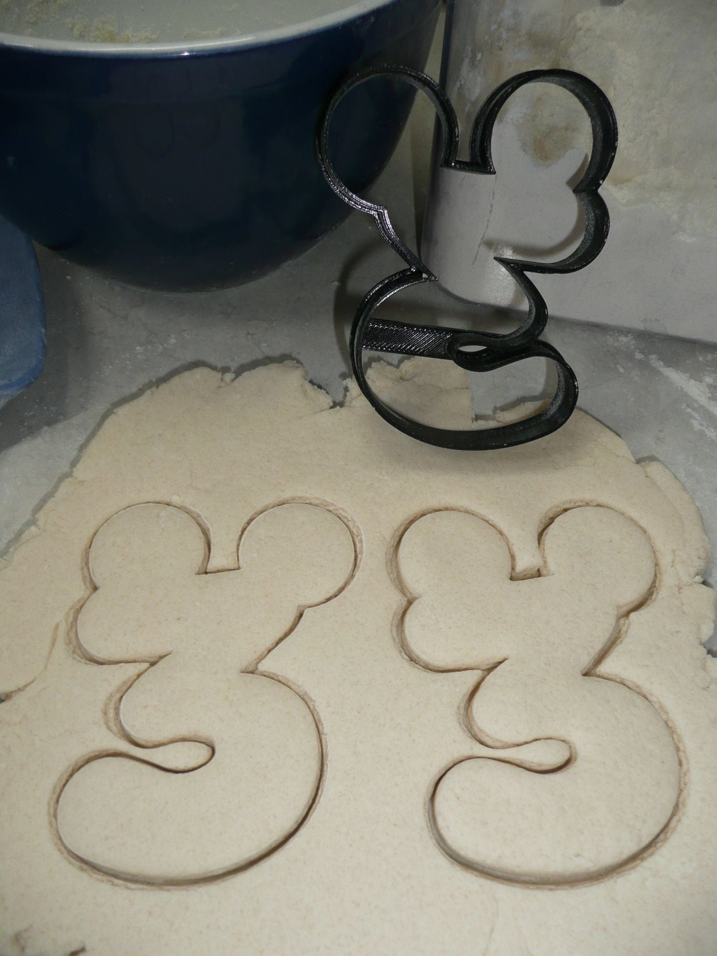 Mickey Mouse Outline Numbers 0 To 9 Set Of 10 Cookie Cutters Made In USA PR1643