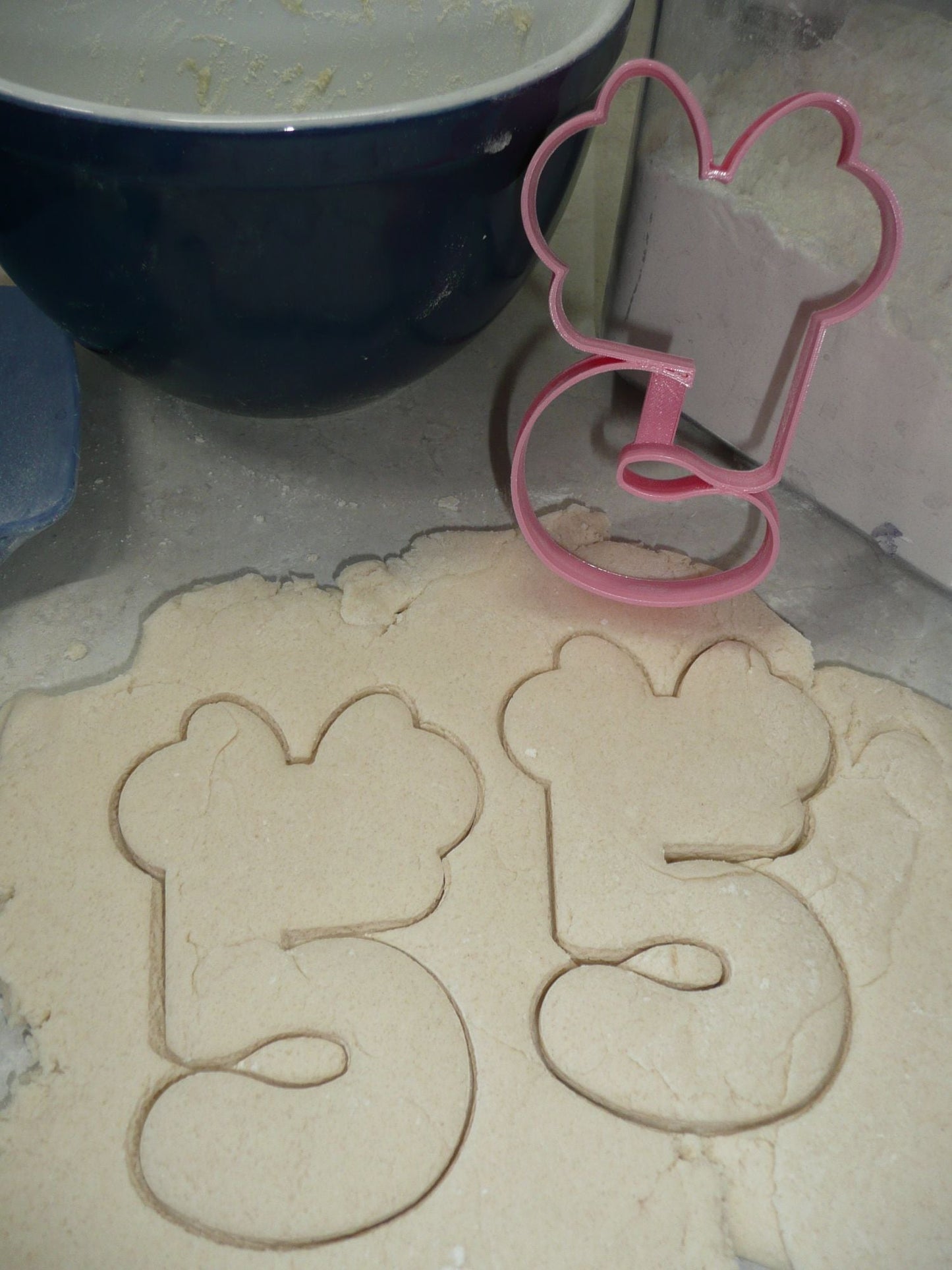 Minnie Mickey Mouse Outline Numbers 0 To 9 Set Of 20 Cookie Cutters USA PR1644