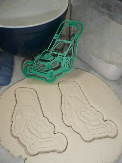 Lawn Mowers Yard Equipment Set Of 3 Cookie Cutters Made In USA PR1648