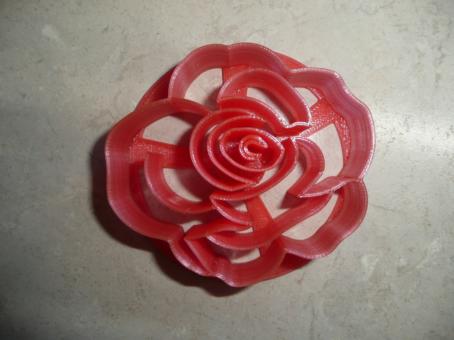 Rose Flower Set Of 2 Sizes Concha Cutters Bread Stamps Made in USA PR1760