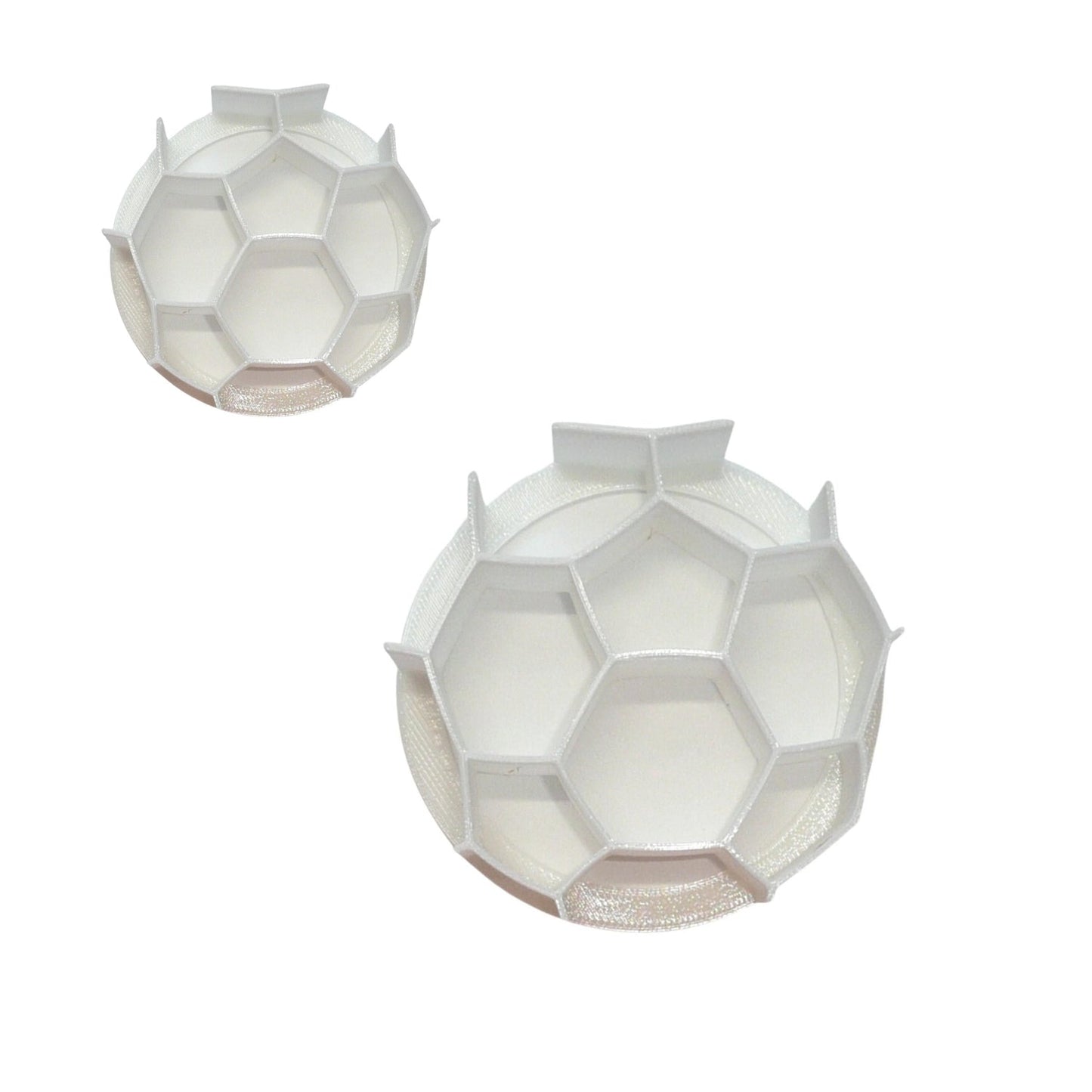 Soccer Ball Set Of 2 Sizes Concha Cutters Bread Stamps Made in USA PR1765