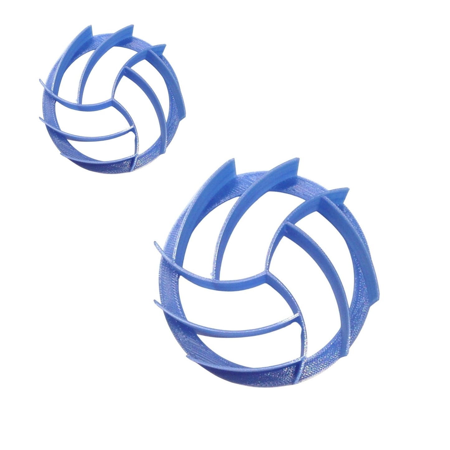 Volleyball Set Of 2 Sizes Concha Cutters Bread Stamps Made in USA PR1766