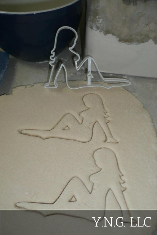 Mud Flap Mudflap Girl Woman Cookie Cutter Baking Tool USA PR183