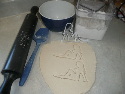 Mud Flap Mudflap Girl Woman Cookie Cutter Baking Tool USA PR183