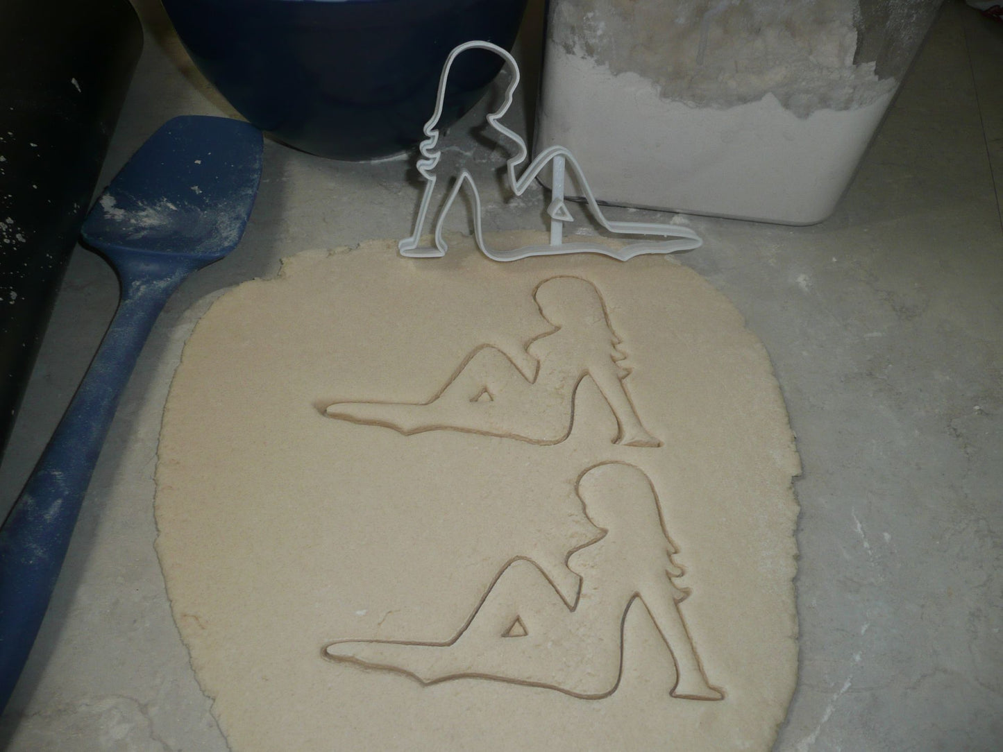 Mud Flap Mudflap Girl Woman Cookie Cutter Baking Tool USA PR183