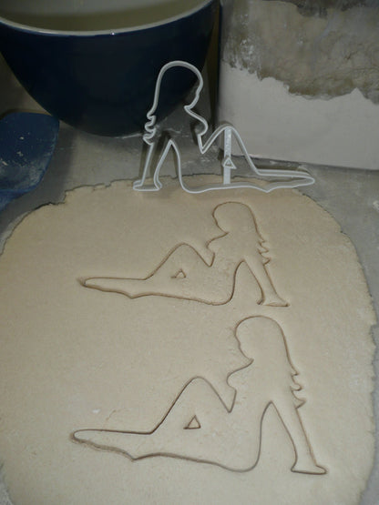 Mud Flap Mudflap Girl Woman Cookie Cutter Baking Tool USA PR183