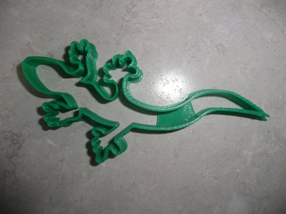 Gecko Lizard Outline Warm Climate Reptile Cookie Cutter Made In USA PR2145