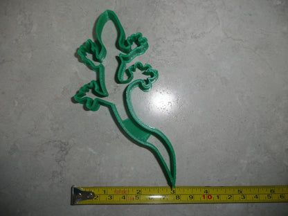 Gecko Lizard Outline Warm Climate Reptile Cookie Cutter Made In USA PR2145