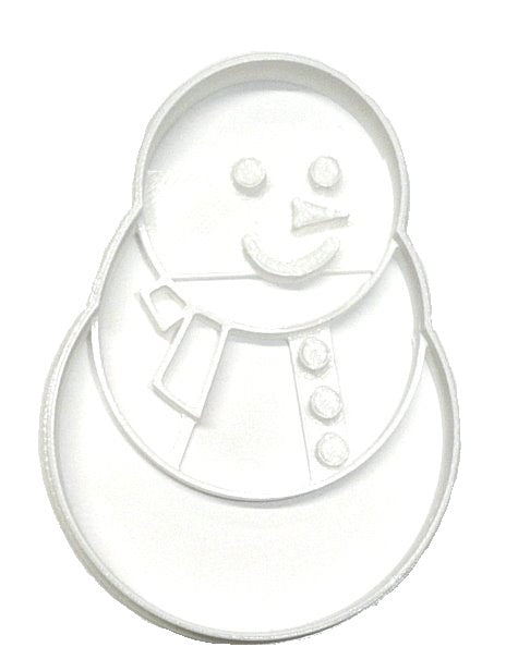 Snowman Detailed Winter Wonderland Cookie Cutter USA PR2181