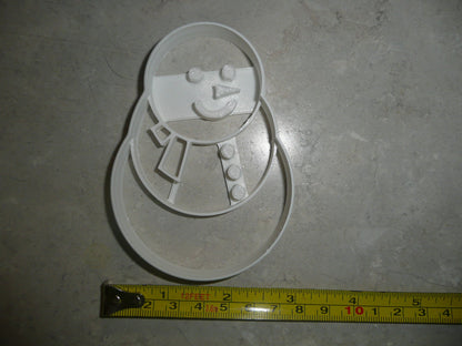 Snowman Detailed Winter Wonderland Cookie Cutter USA PR2181