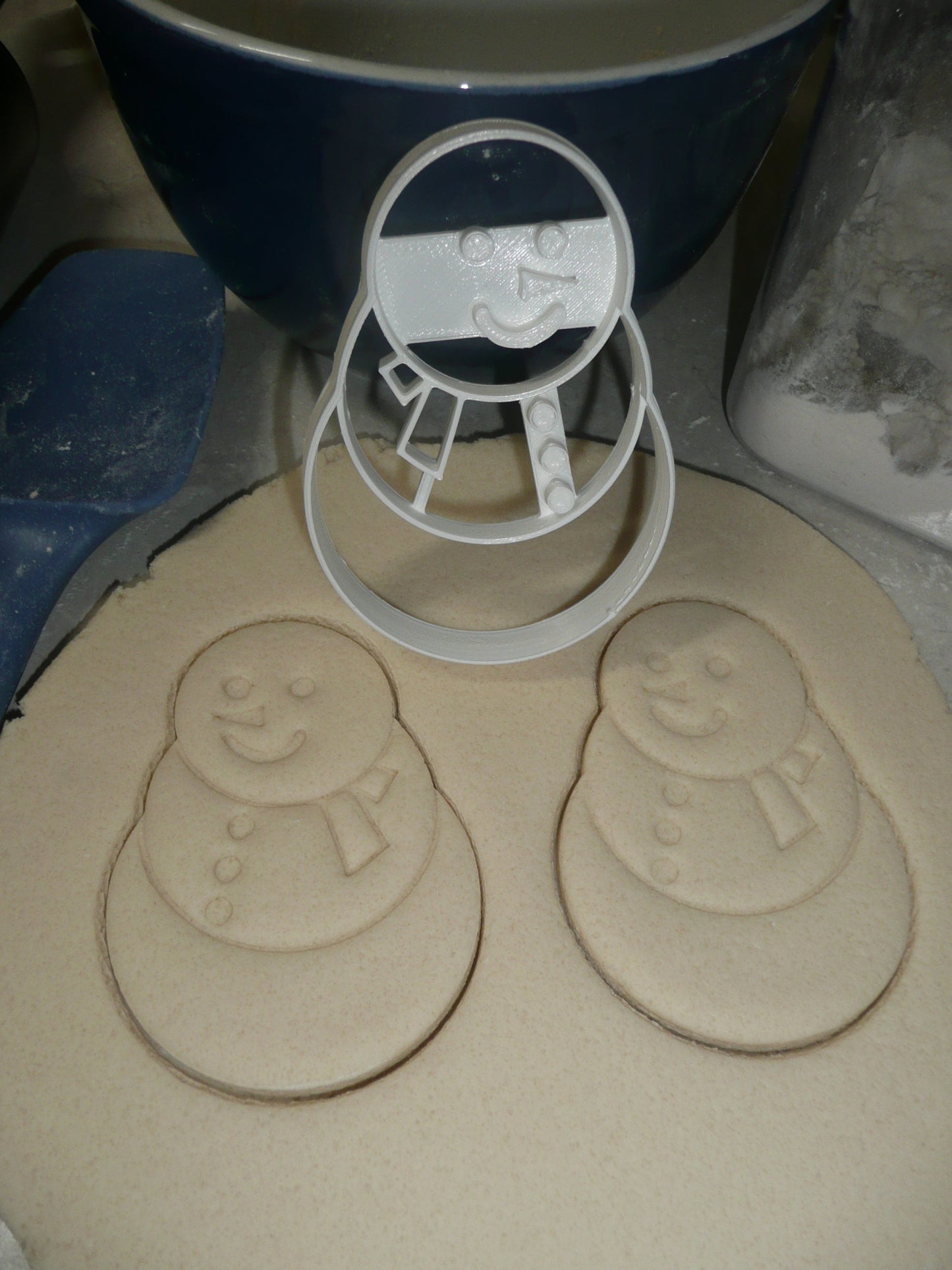 Snowman Detailed Winter Wonderland Cookie Cutter USA PR2181