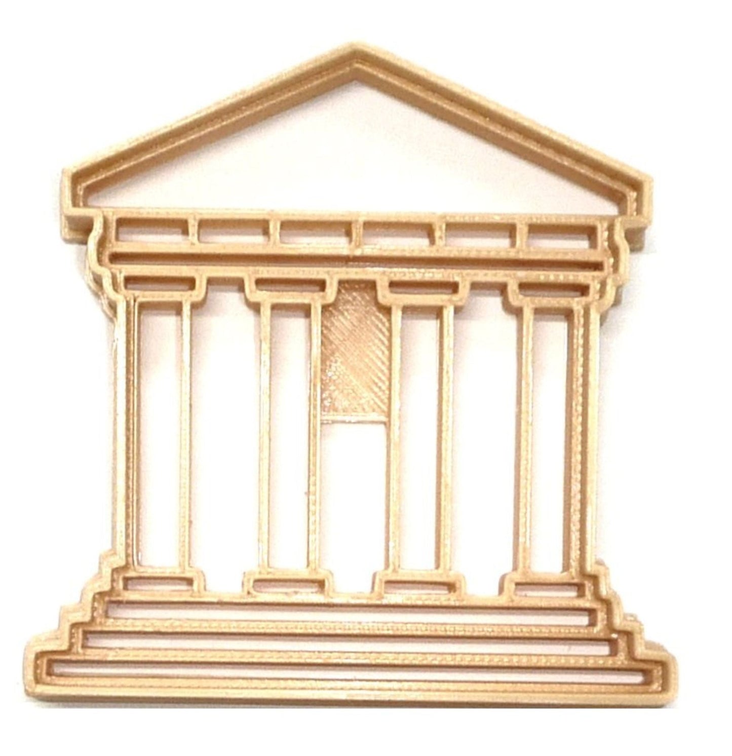 6x Parthenon Temple Fondant Cutter Cupcake Topper Size 1.75" USA FD2196