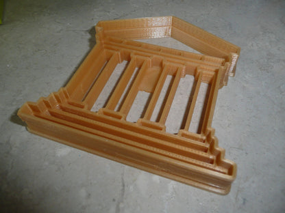 Parthenon Temple Ancient Greece Structure Cookie Cutter Made in USA PR2196