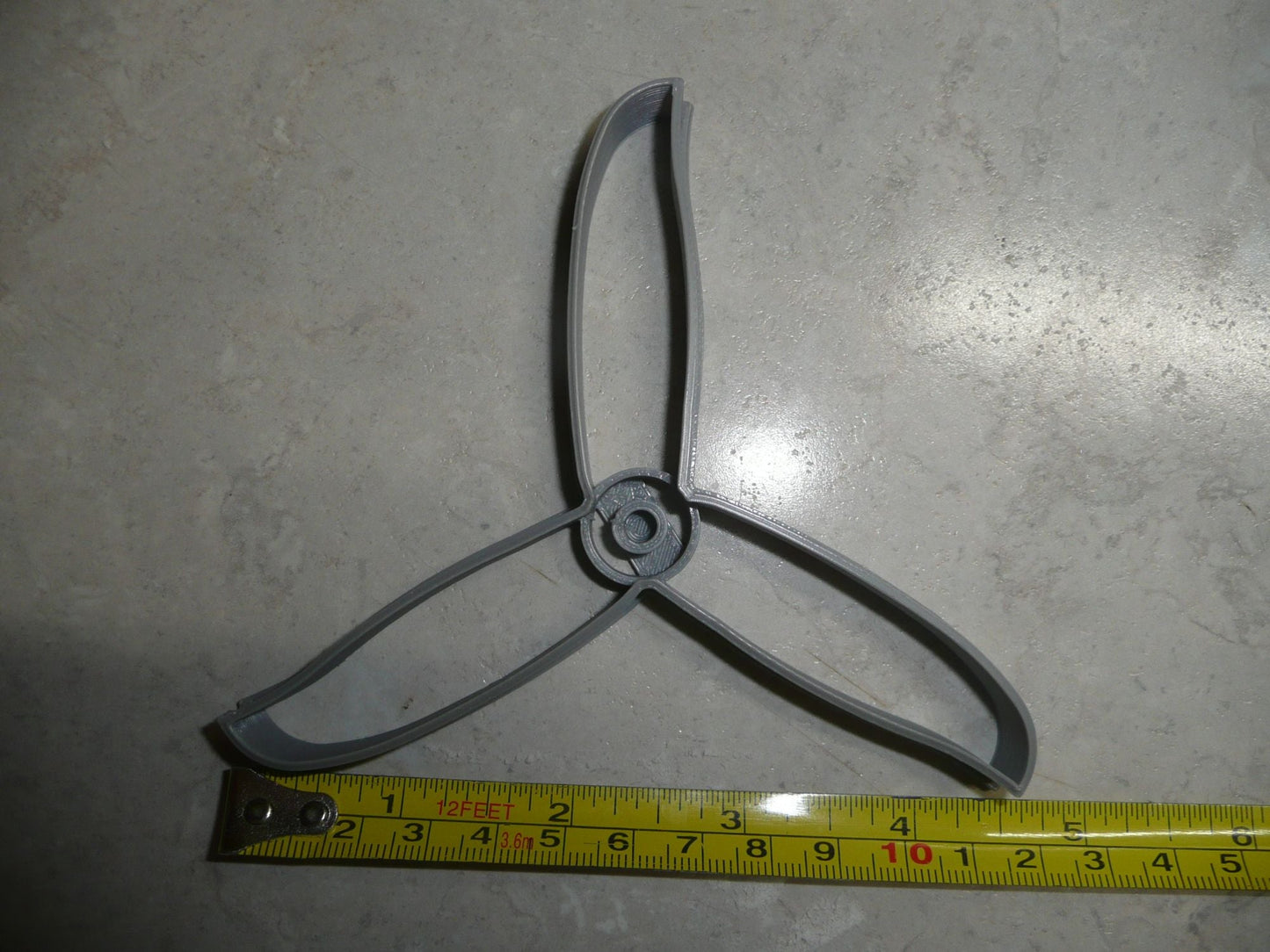 Propeller Three 3 Tri Blade Plane Boat Cookie Cutter Made In USA PR2200