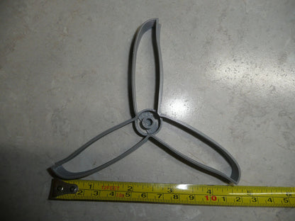 Propeller Three 3 Tri Blade Plane Boat Cookie Cutter Made In USA PR2200