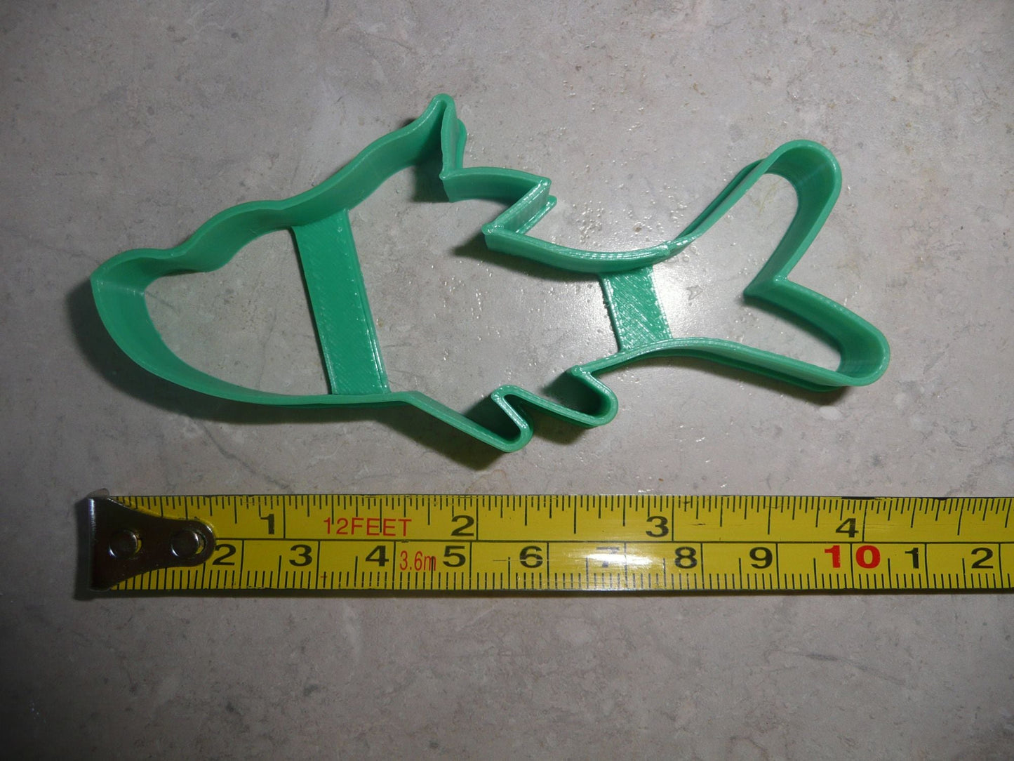 Green Fish Dr Seuss Book One Fish Two Fish Cookie Cutter Made In USA PR2482