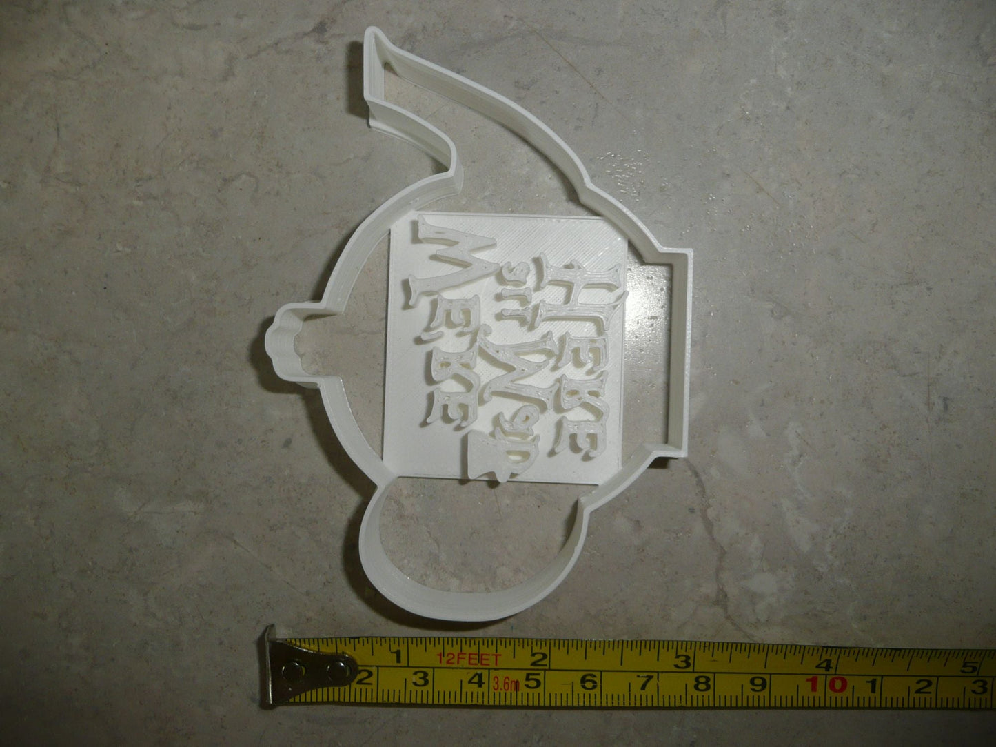 We're All Mad Here Alice in Wonderland Tea Party Cookie Cutter USA Made PR2506