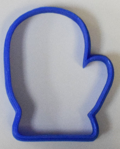 Mitten Outline Winter Season Christmas Cookie Cutter Made in USA PR252