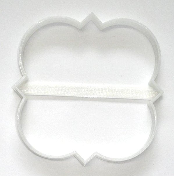 Abigail Frame Fancy Square Plaque Cookie Cutter USA PR268