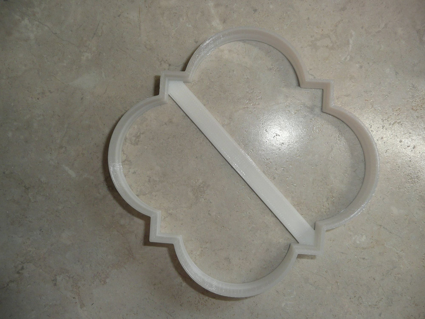 Abigail Frame Fancy Square Plaque Cookie Cutter USA PR268