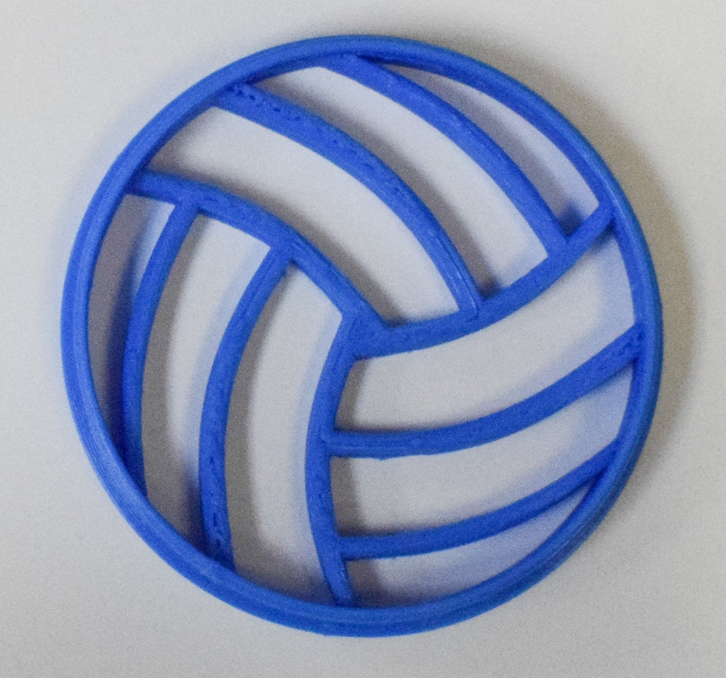 6x Volleyball Volley Ball Fondant Cutter Cupcake Topper 1.75 IN USA FD270