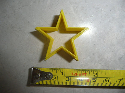 Stacking Star 3 Piece Set Outline Stars Cookie Cutters Baking Tool USA PR3190